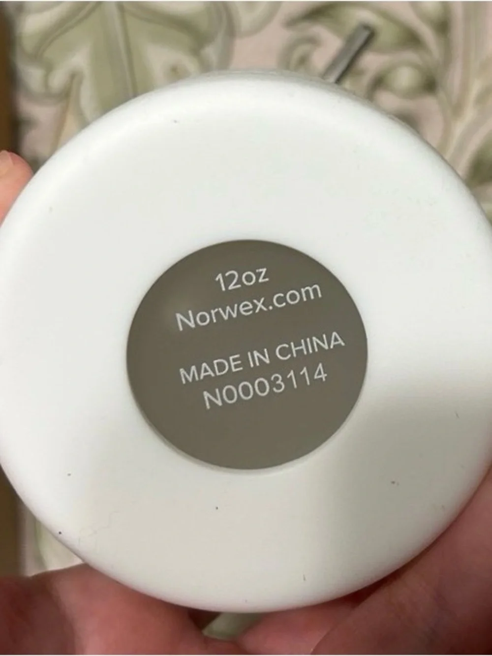 Norwex glass foaming